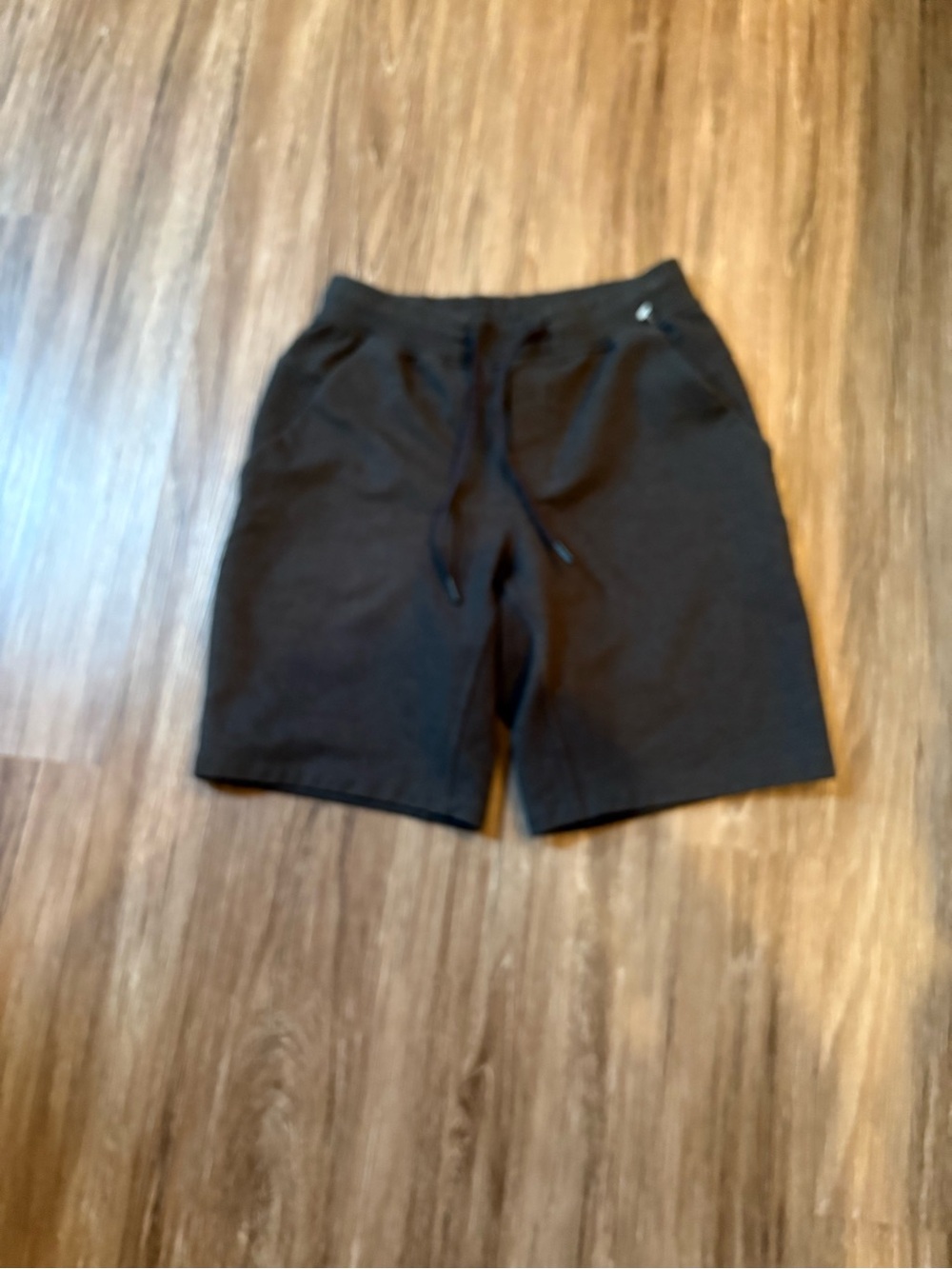 lululemon athletica Men's Black Sweats Drawstring Shorts